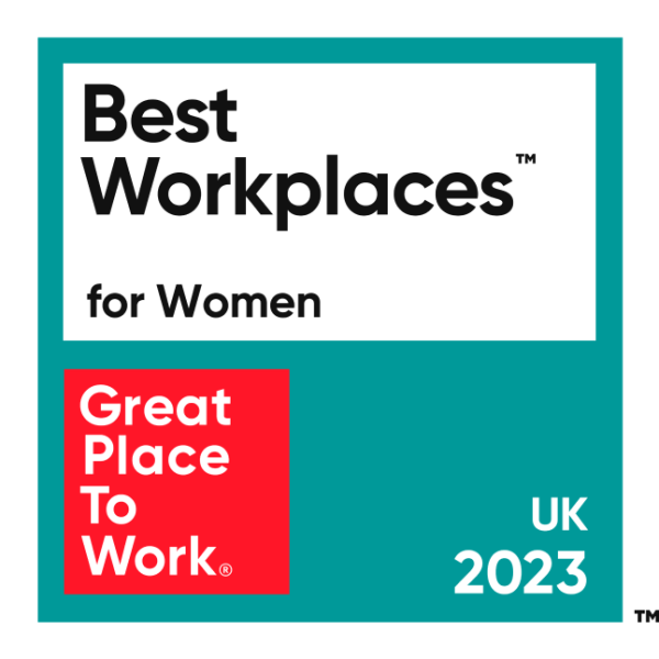 2023 UK Best Workplaces for Women Badge