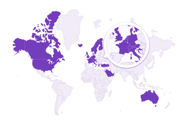 Insulet New Map with Croatia